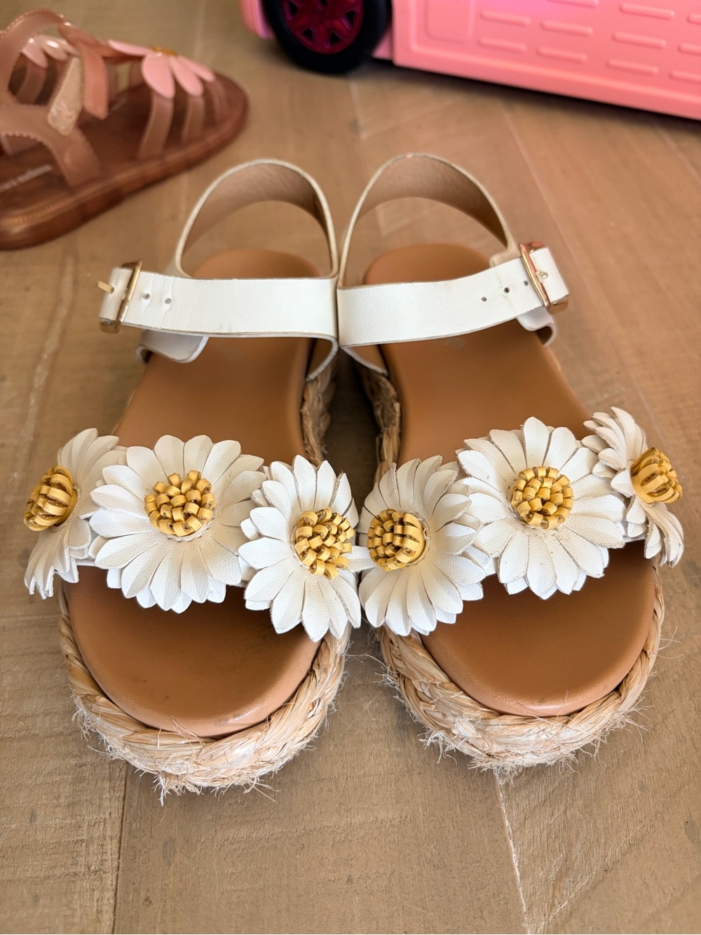 2 for 1: Girls size 13 summer sandals bundle